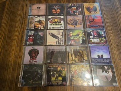 Wu-Tang Clan lot 20 mixtape CDs RZA GZA  Ol Dirty Method Man Raekwon Ghostface