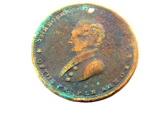 1840 HARDTIMES HT 75,MARTIN VAN BUREN ,THE CHOICE OF THE PEOPLE