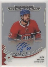 2020 Upper Deck Ultimate Collection Introductions Alex Belzile #UI-43 Auto um0