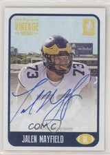 2021 Onyx Vintage Auto Blue Ink /400 Jalen Mayfield #FAJM Auto 6er