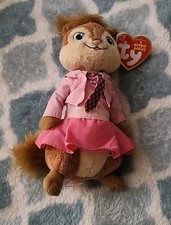 Ty Beanie Baby Brittany 6" Chipette from Alvin And The Chipmunks Retired W/Tag
