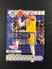 Lebron James 2024-25 Mosaic Basketball Give and Go #1 Mosaic Prizm LA Lakers