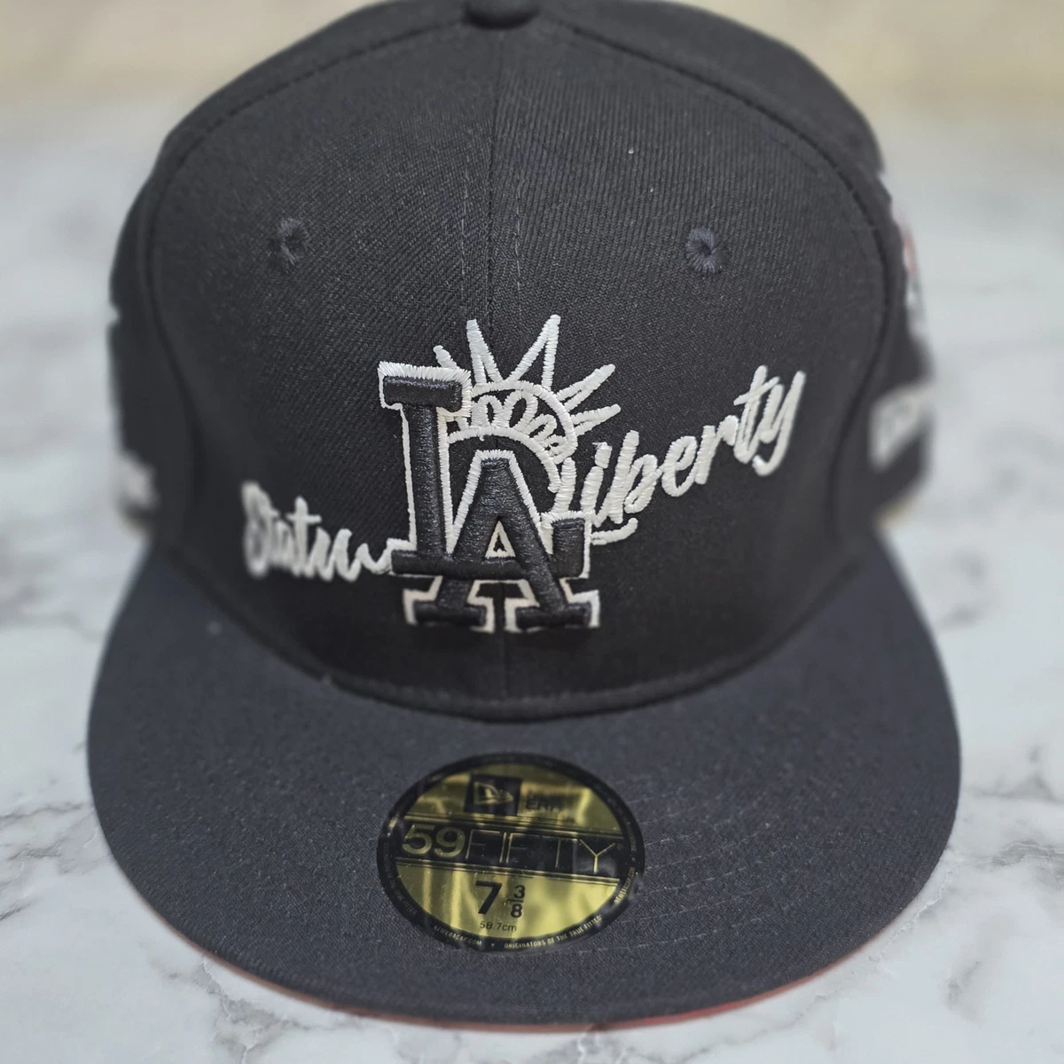 New Era Men's Black 7 3/8 Size for sale | eBay