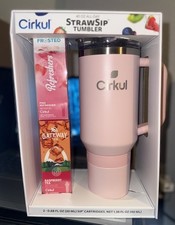 CIRKUL 40oz All Day StrawSip Insulated Stainless Steel Tumbler Kit 2 Cartridges