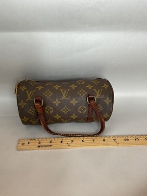 Louis Vuitton Papillon 22 Mini Boston Bag Brown Used RARE | eBay