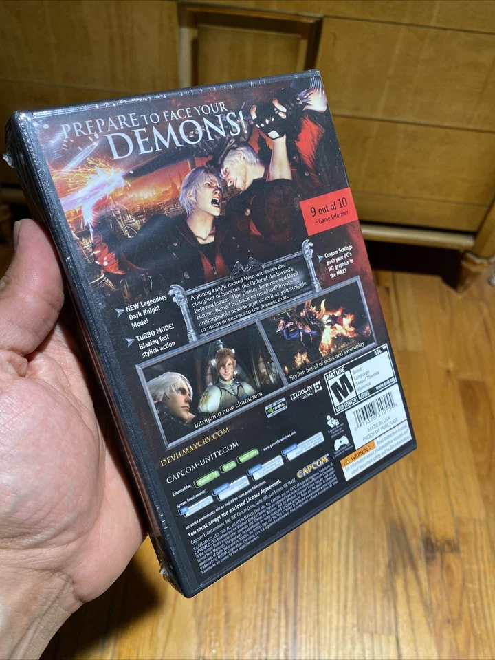 Devil May Cry 4 (PC, 2008) Factory Sealed Brand New - Image 4 of 4