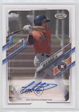 2021 Topps Pro Debut Auto Colin Barber #PD-110 Auto 0s55