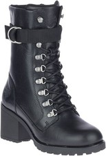 Harley-Davidson Women's Marinda 9-Inch Black Motorcycle Boots, D84762