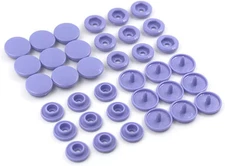 20 Sets T5 Resin Plastic Snaps Buttons Snap Fasteners Press Studs for Clothing D