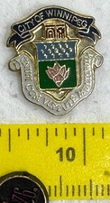 City of Winnipeg Coat of Arms Enamel Lapel Tack Pin Badge Gold-tone CANADA