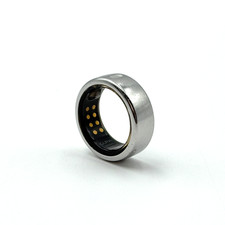 Oura Ring Gen 3 Horizon - Titanium - Size 07 - Silver - HEAVILY SCRATCHED