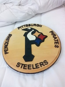 A Pittsburgh Sports Teams Lazysausaann Handmade