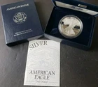 1998 P Proof $1 American Silver Eagle Dollar