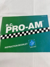 Nintendo NES R.C. Pro Am Instruction Booklet Manual 1988