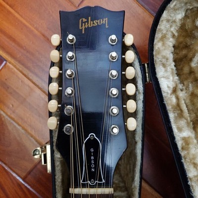 Acoustic Guitar Gibson B25 12 N 12String 1963 with Hard Case | eBay