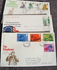 GB 1976 Telephone/American Independence & Cultural Traditions x 3 FD cover....0d