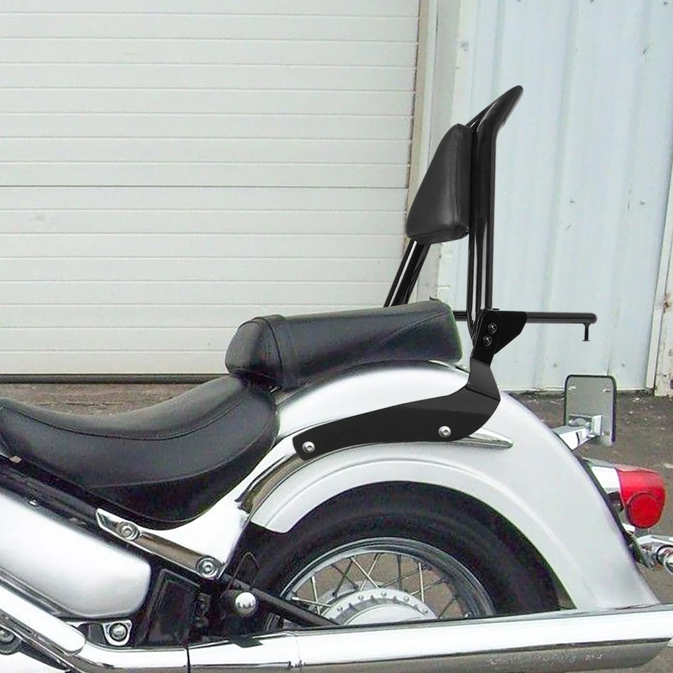 Sissy Bar Backrest with Luggage Rack For Suzuki Boulevard M50 C50 VL800 2001-12 - Image 4 of 4