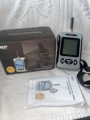 Lucky Wireless Sonar Fish Finder FFW718LA  Missing Sonar Ball - Device Only !
