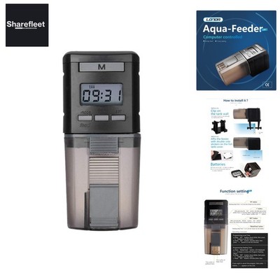 Aquarium Fish Feeder Automatic Fish Feeders Auto Fish Food Timer Feeder for F...