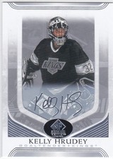 2020/21 SP SIGNATURE EDITION..KELLY HRUDEY..SILVER SCRIPT..CARD # 42..KINGS