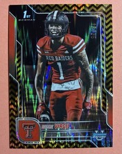2025 Bowman University Chrome - Reggie Virgil #164 Black & Gold Stealth...