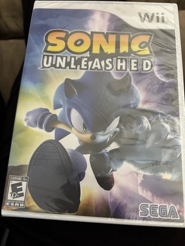 Sonic Unleashed - Nintendo Wii Sealed in Original Plastic