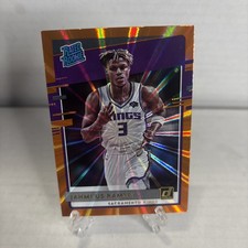 Jahmi'us Ramsey Donruss Holo Orange Laser 2020 Card #247 Sacramento Kings NBA