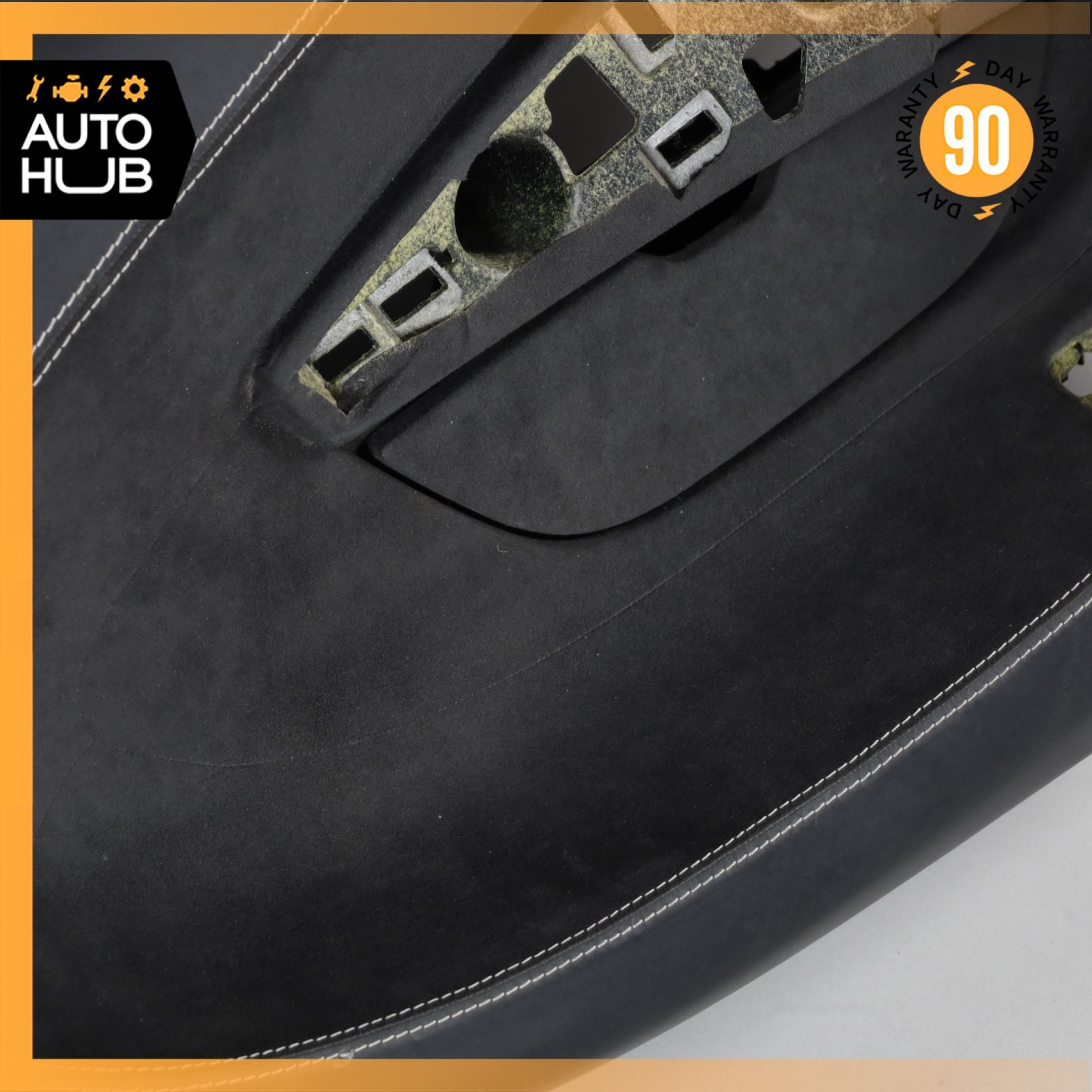 16-21 McLaren 570S Left Side Interior Door Panel Nappa Suede Jet Black OEM