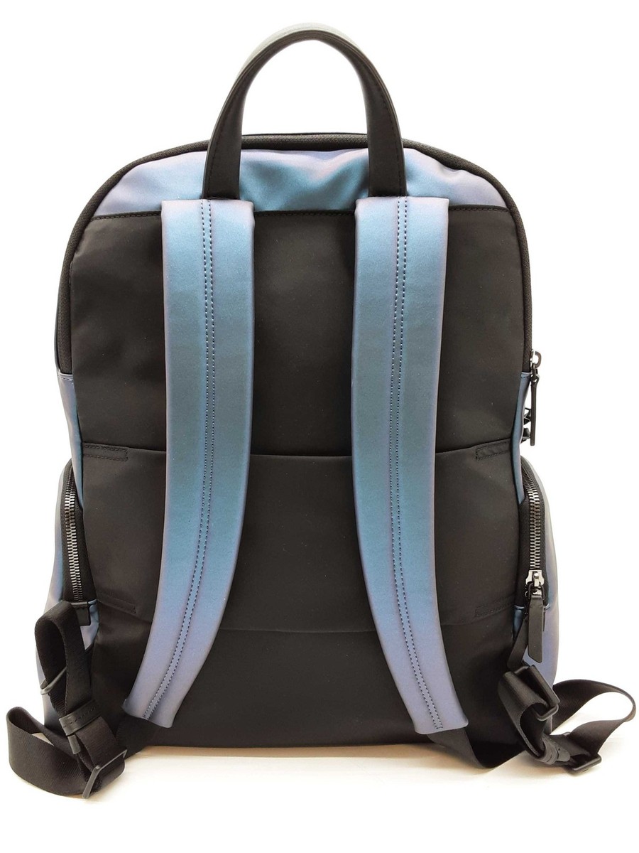 Tumi Voyageur Caren Iridescent Blue Purple Backpack Tumi Voyageur Caren Iridescent Blue Purple Backpack
