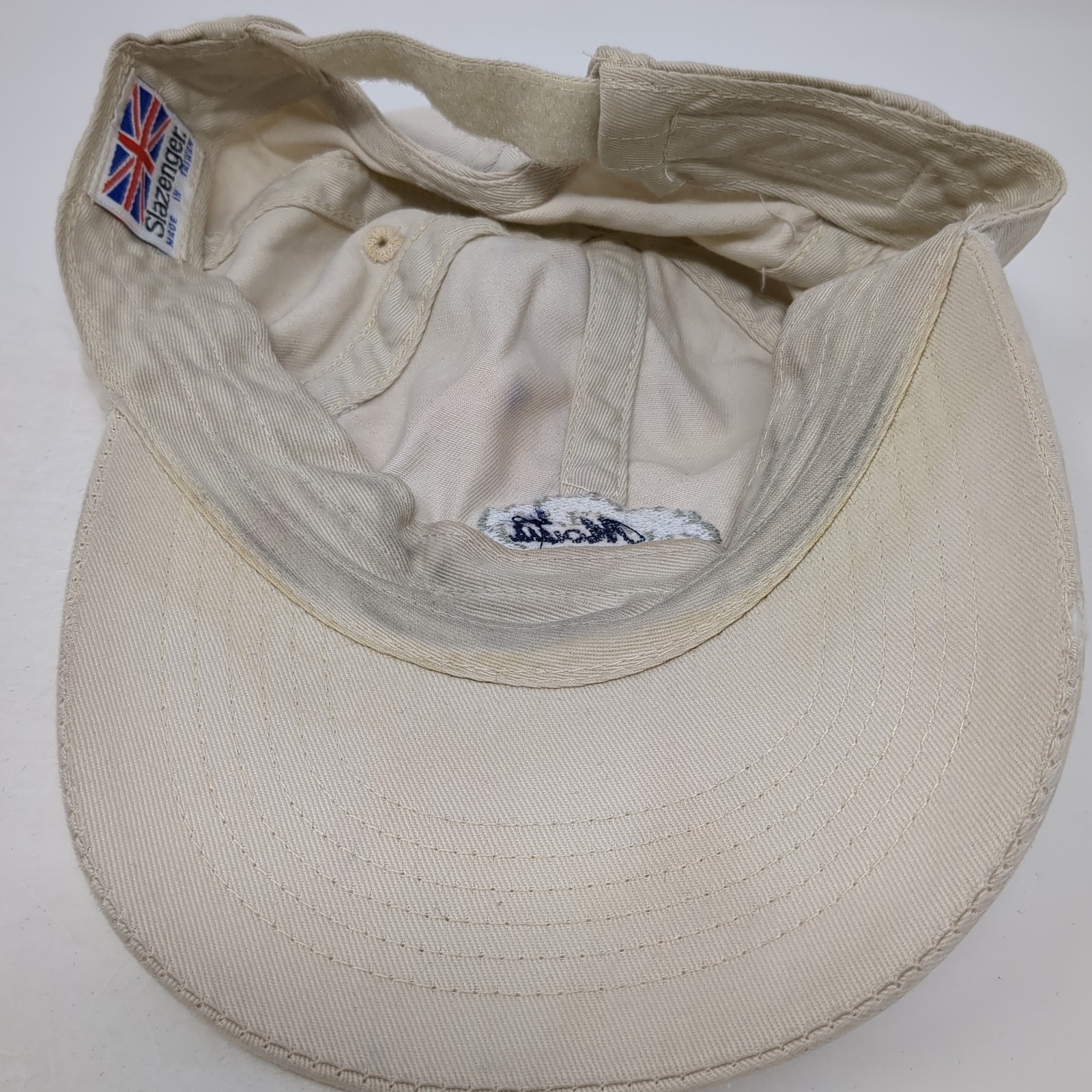 Moila C.C. Strapback Hat Solid Beige One Size Emb… - image 7