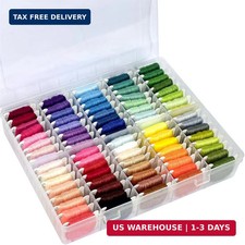 Friendship Bracelet String Kit String Bracelet Making Kit with 80 Skeins Embroid