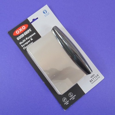 OXO Good Grips Multi-Purpose Scraper & Chopper Stainless Steel Kitchen Tool
