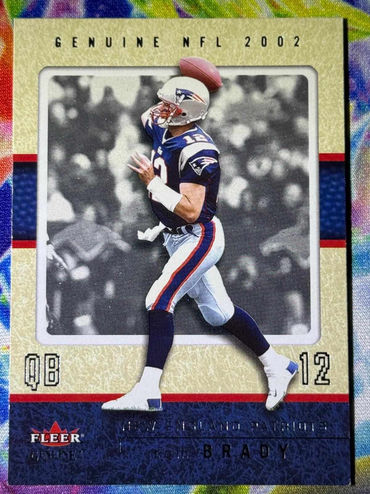 2002 Fleer Genuine #43 Tom Brady