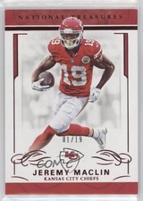 2016 Panini National Treasures Red Jersey Number 1/19 Jeremy Maclin #51 0bt4