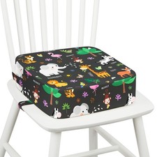 Omedecal Toddler Booster Seat for Table Kitchen Chair, Jungle Animals  Kids ...