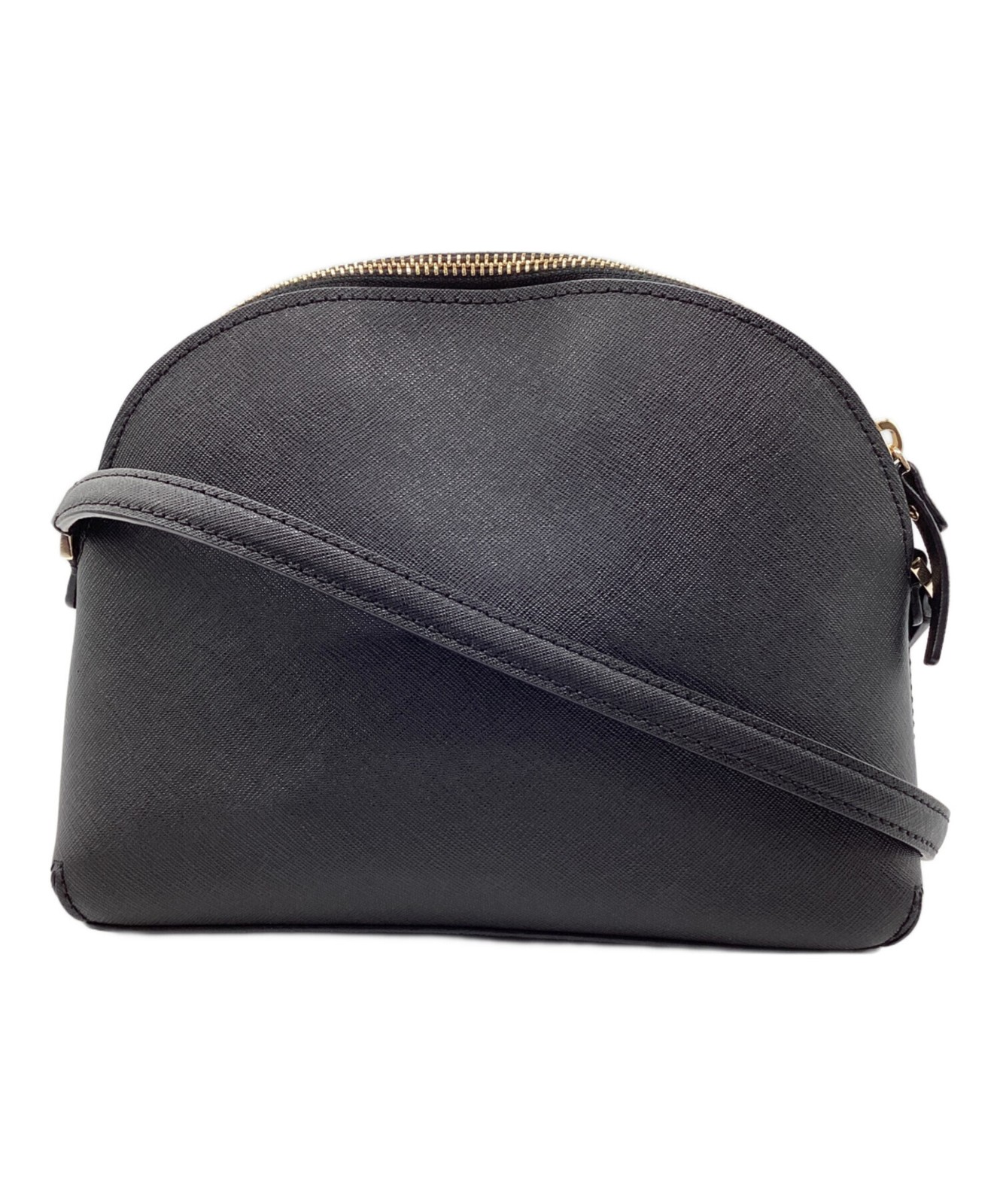 Kate Spade Dashing Beauty Penguin Shoulder Bag Leather Black Women Authentic thumbnail 2