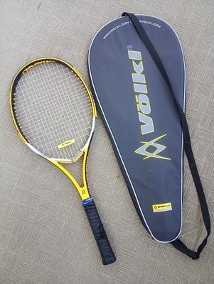 Volkl Catapult V10 Tennisschläger gelb schwarz mit Koffer Top Zustand