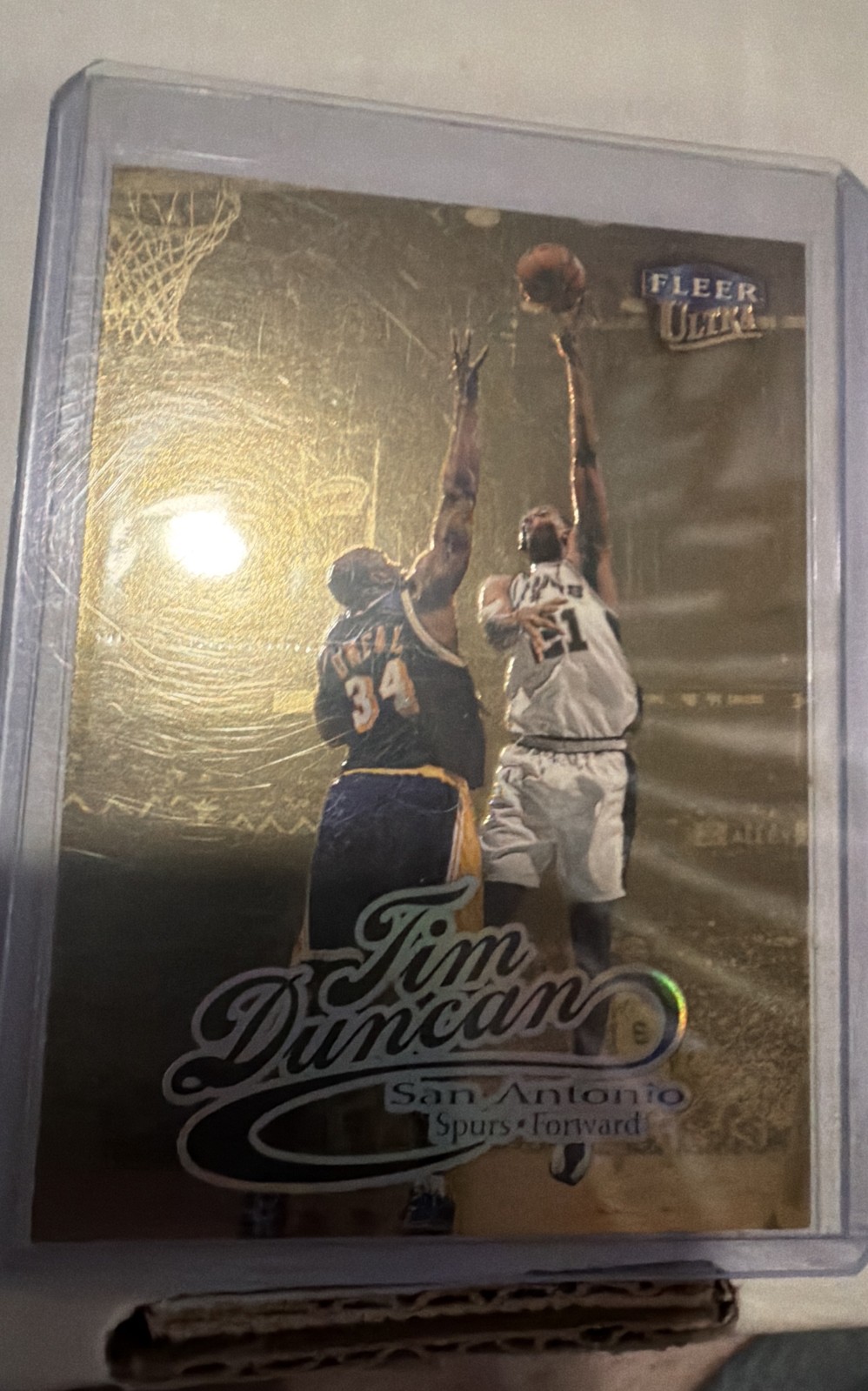 1998-99 Fleer Ultra - Tim Duncan #55G Gold Medallion