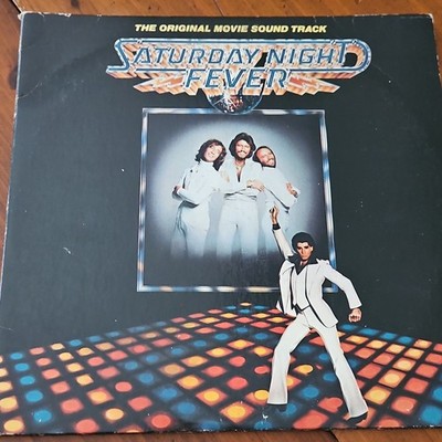 Bee Gees Tavares Saturday Night Fever Double LP Vinyl RSO Records Soundtrack