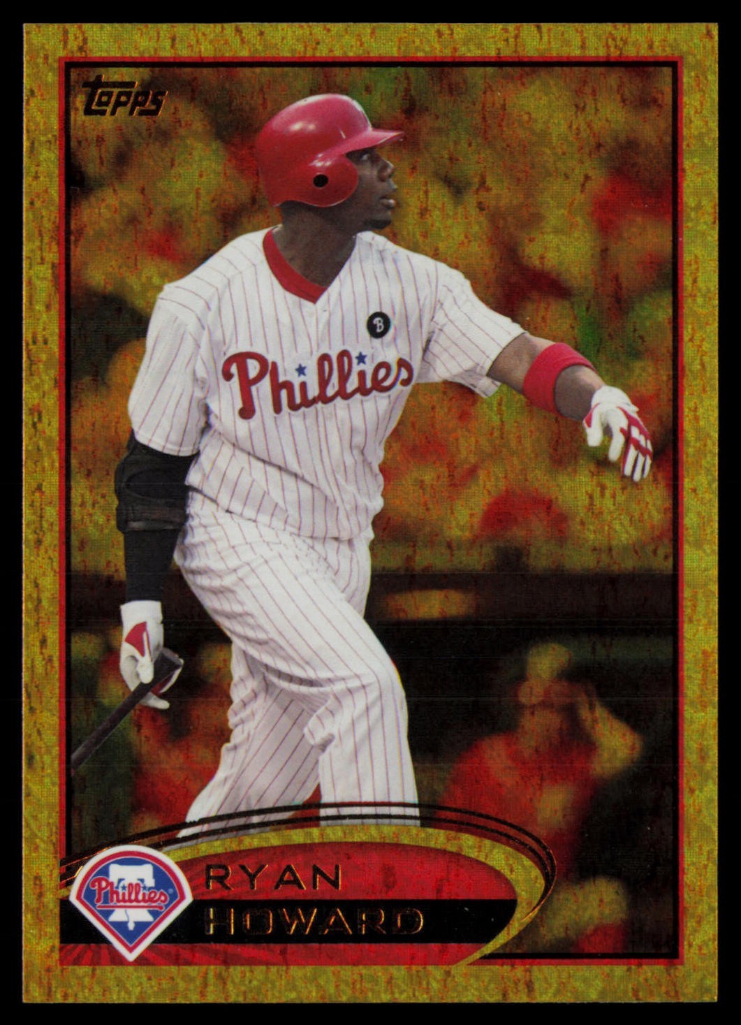 2012 Topps - Ryan Howard #280 Gold Sparkle