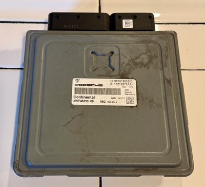 Porsche 991 981 911 Turbo Boxster Cayman DME control unit OEM Part# 99161860203