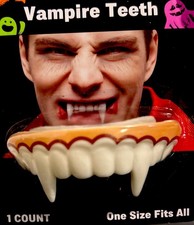 Dracula Vampire Teeth Costume Halloween Trick or Treat Octoberfest Party Favor
