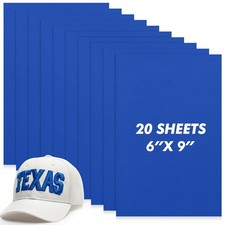 20 Pcs 3mm Embroidery Foam EVA Foam Sheets for 3D Embroidery Arts and Crafts,...