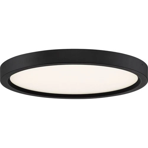 Outskirts - 16W LED Flush Mount-1 Inch Tall and 11 Inch Wide-Fresco Finish Flush - Picture 7 of 12