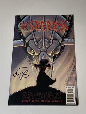 SEERESS Source Point Press  One-Shot Comic Book Auto Signed Writer Kasey Pierce