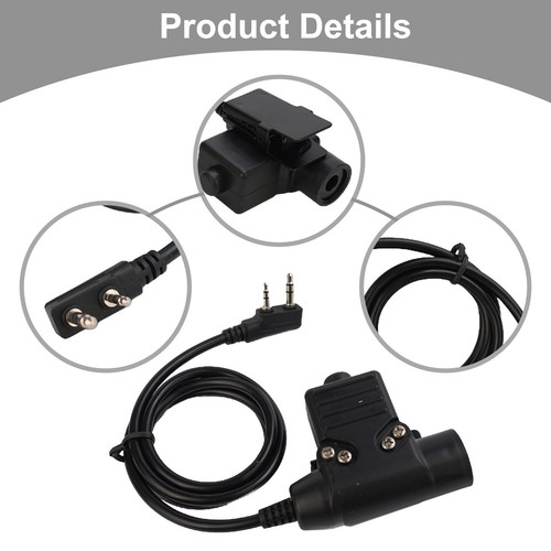 For Z-TAC U94 PTT Cable Button Activated Push To Talk 20*25*3cm ABS Converter - Zdjęcie 15 z 68