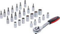 "SteckschlüSsel-Satz | Antrieb 6,3 Mm (1/4\") | SW 4 - 13 Mm | 27-Tlg."