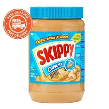 SKIPPY Creamy Peanut Butter 7g Protein Shelf Stable Spread 40 oz Jar