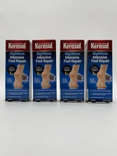 Kerasal Nighttime Intensive Foot Repair 1oz Lot of 4