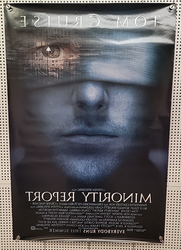 Minority Report Double Sided Movie Poster 27x40 Spielberg Tom Cruise Original - Picture 7 of 11